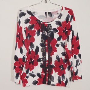 NWOT Gorgeous Cardigan womens size L